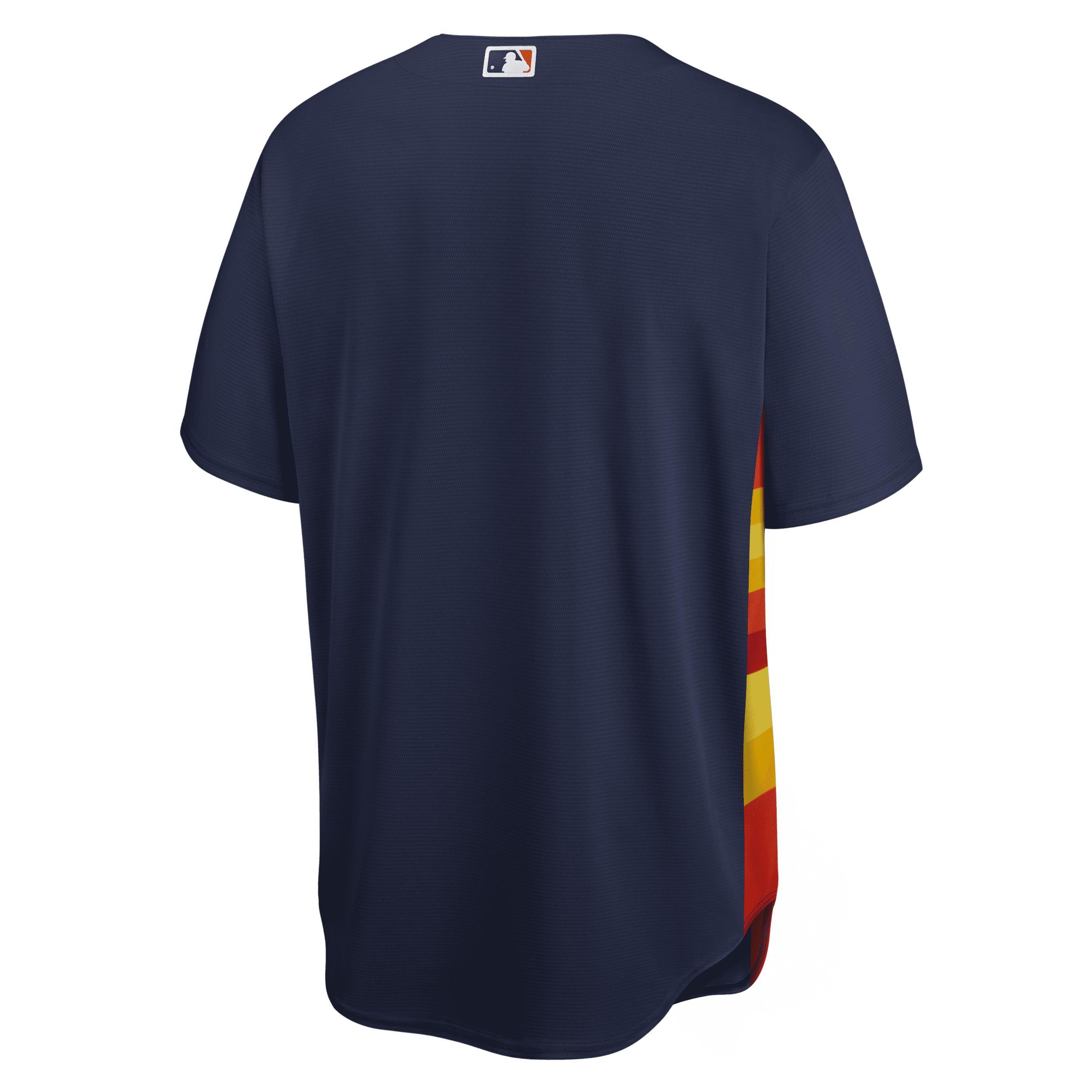 Nike Mens MLB Houston Astros Replica Baseball Jersey | T770HUNUHUS-XVU Product Image