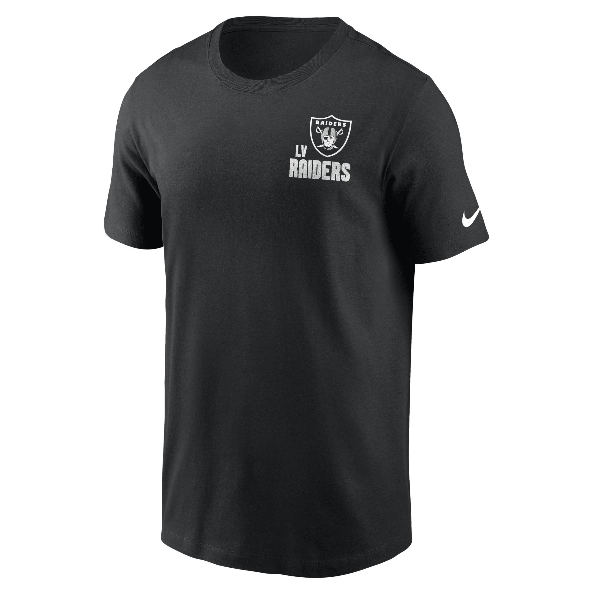 Mens Nike Black Las Vegas Raiders Blitz Essential T-Shirt Product Image