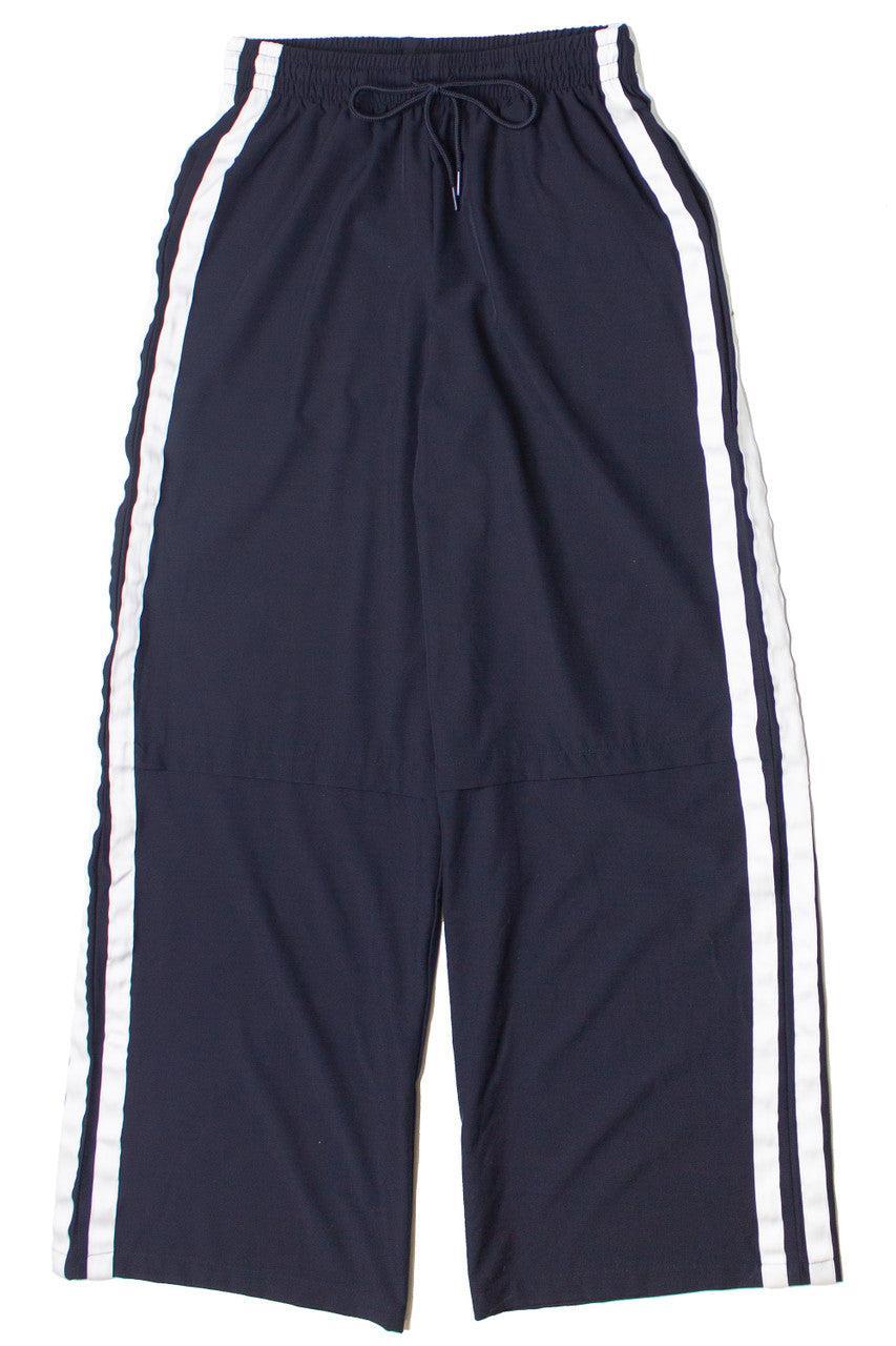 Wide Leg Side Stripe Track Pants Product Image
