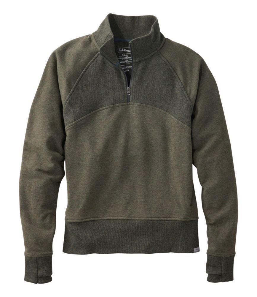Women's L.L.Bean Cozy Pullover, Quarter-Zip Product Image