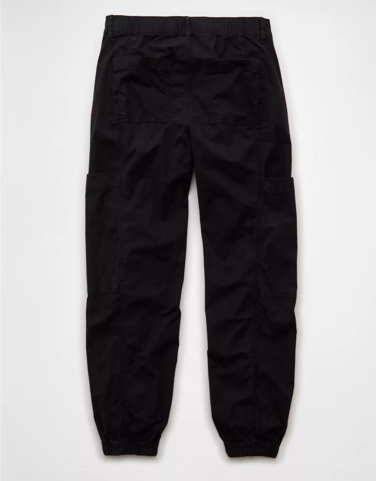 AE Snappy Stretch High-Waisted Baggy Cargo Jogger Product Image