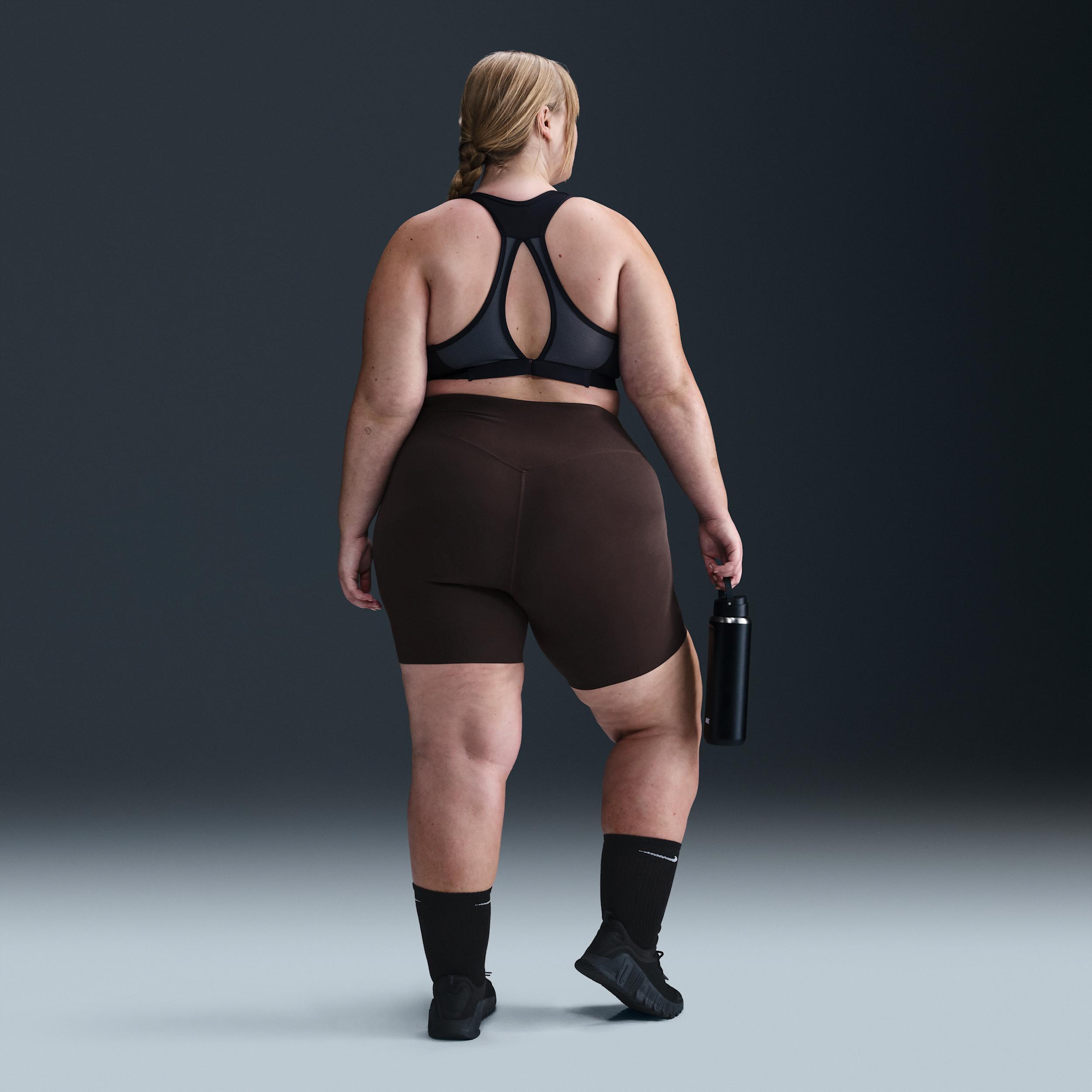 Nike Womens Zenvy High-Waisted 8 Biker Shorts (Plus Size) | DV4915-237 Product Image