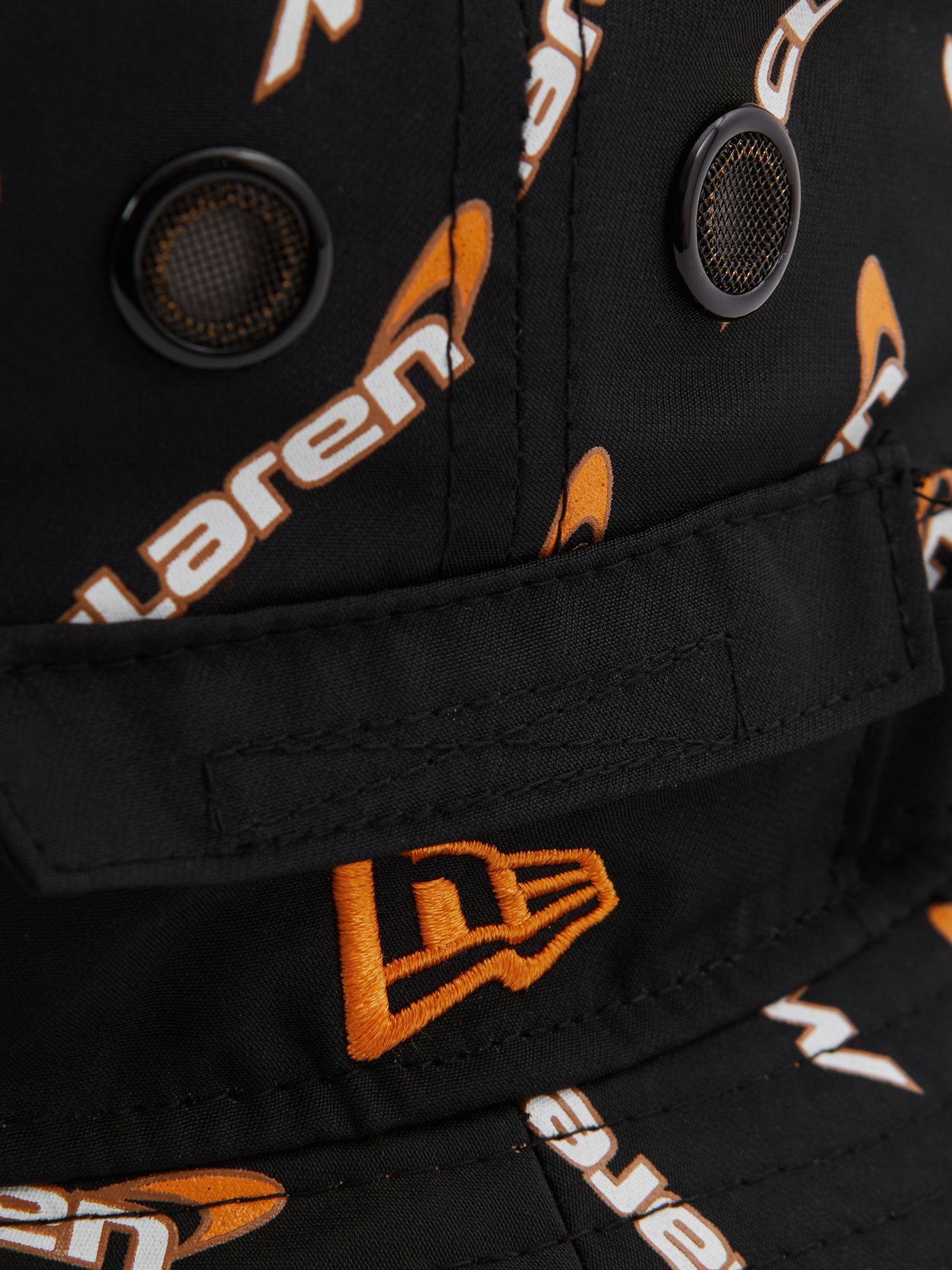 McLaren F1 Printed Bucket Hat in Black Product Image