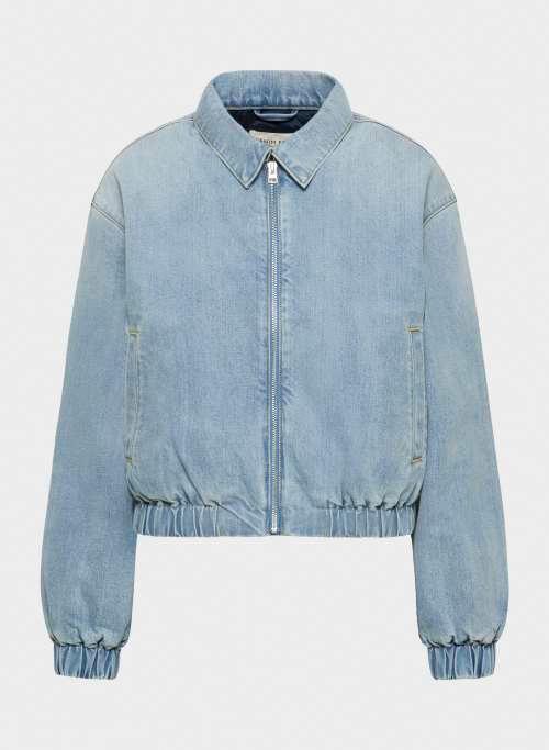 the ’90s denim bomber Product Image