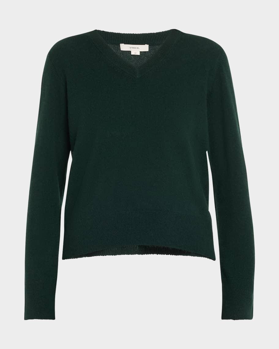 V-Neck Cashmere Sweater  Product Image