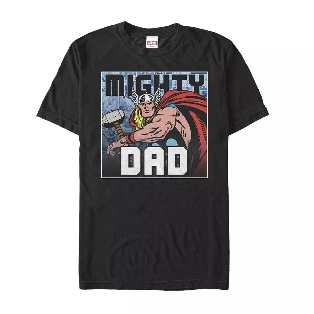 Men's Marvel Thor Mighty Dad Graphic Tee,  Product Image
