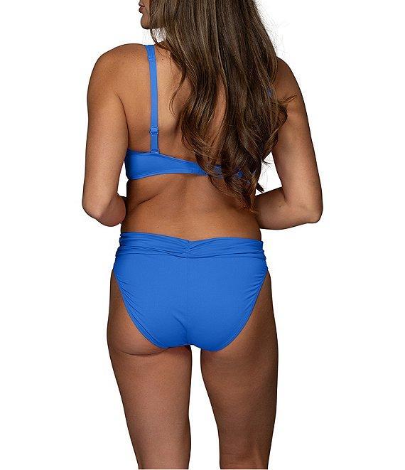 Jantzen Solid Stitch Foldover Hipster Swim Bottom Product Image