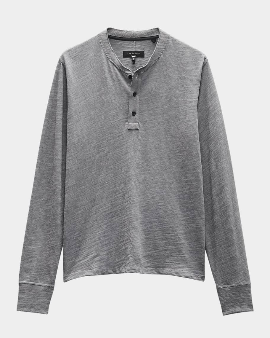 Mens Classic Flame Henley Shirt Product Image