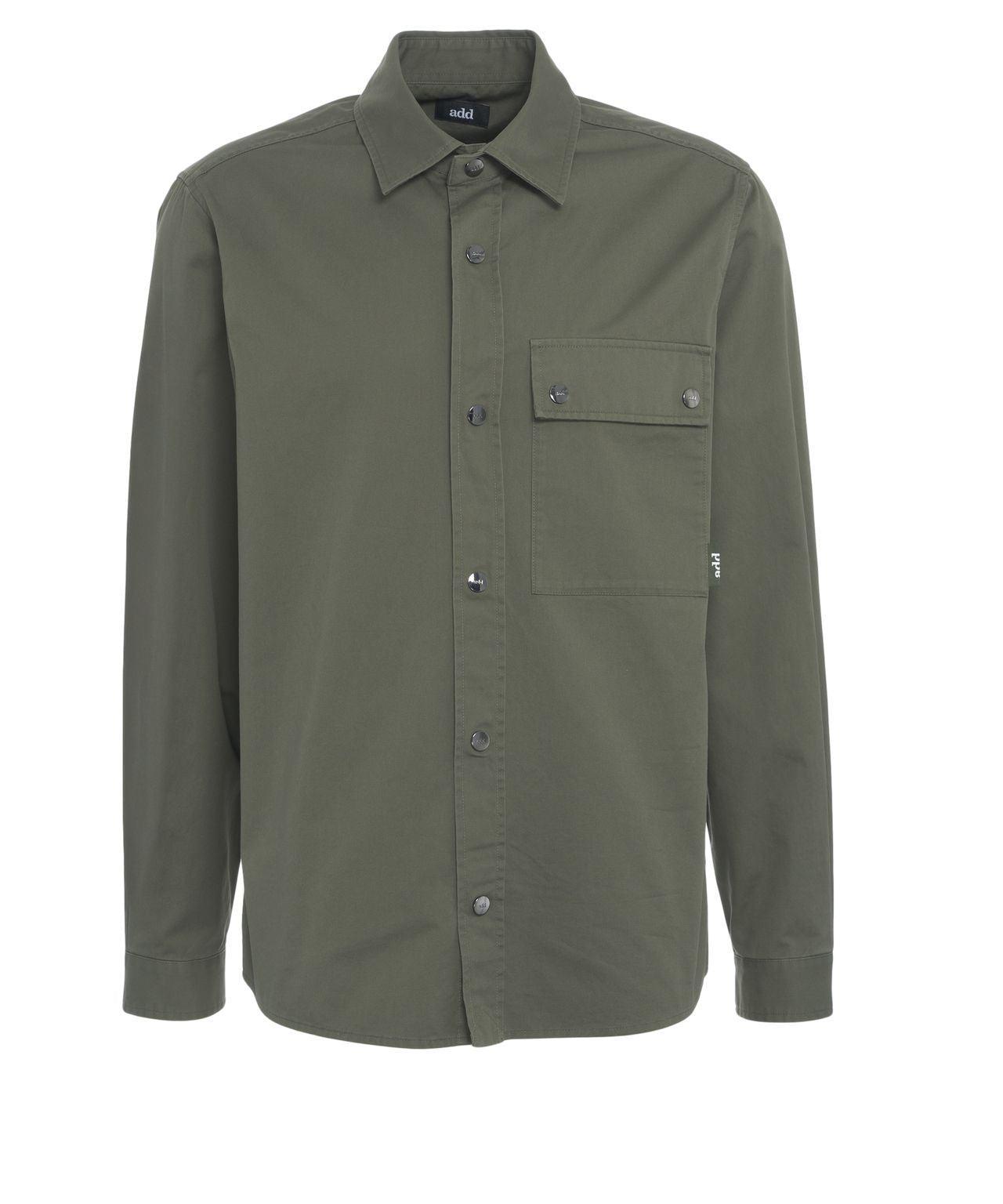 Gabardine overshirt Product Image