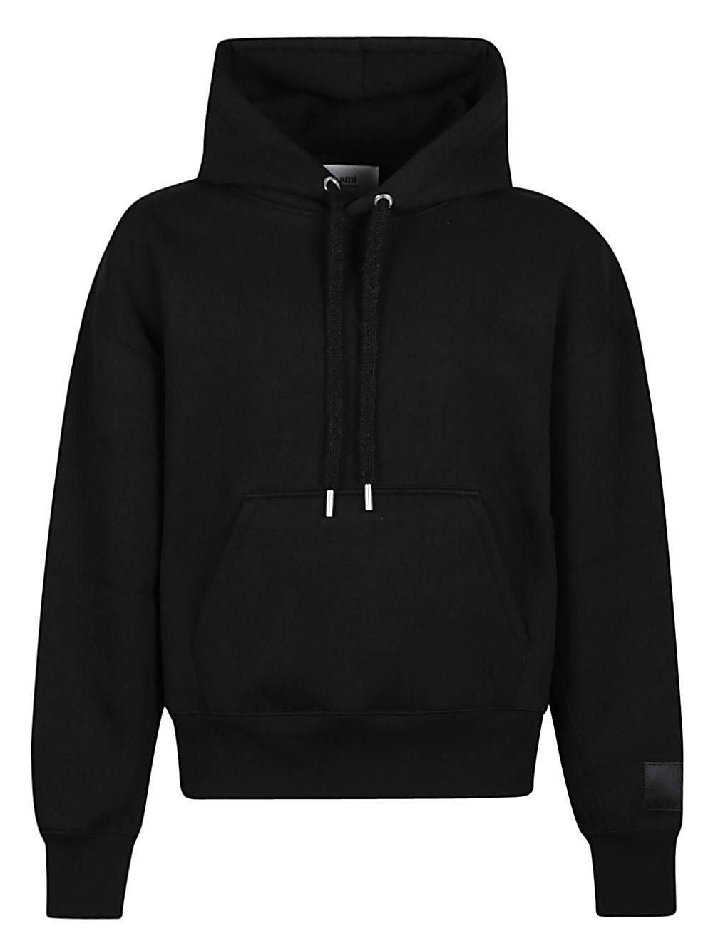 AMI ALEXANDRE MATTIUSSI Sweatshirt With Logo In Black Product Image