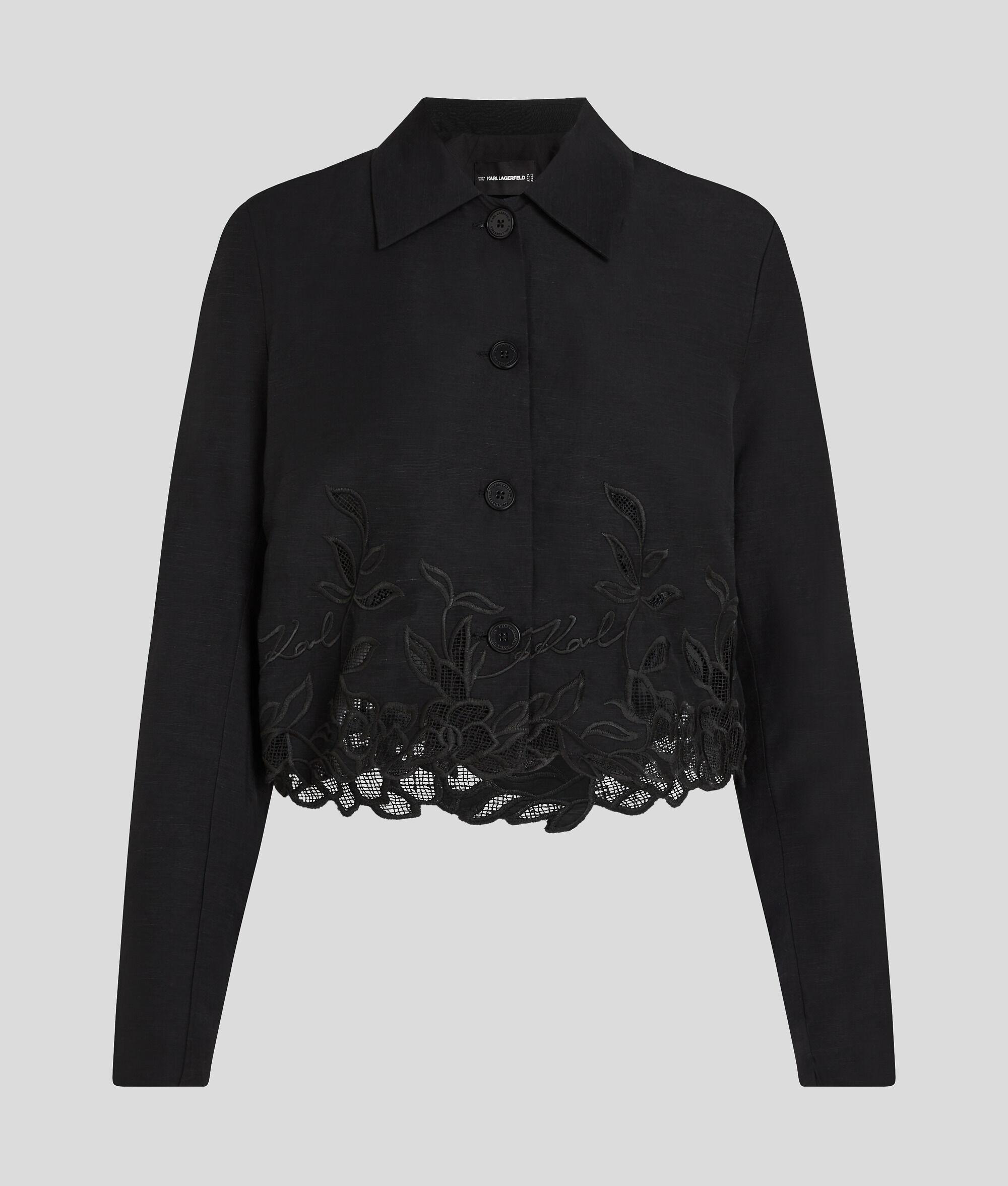 CUT-OUT EMBROIDERY JACKET Product Image