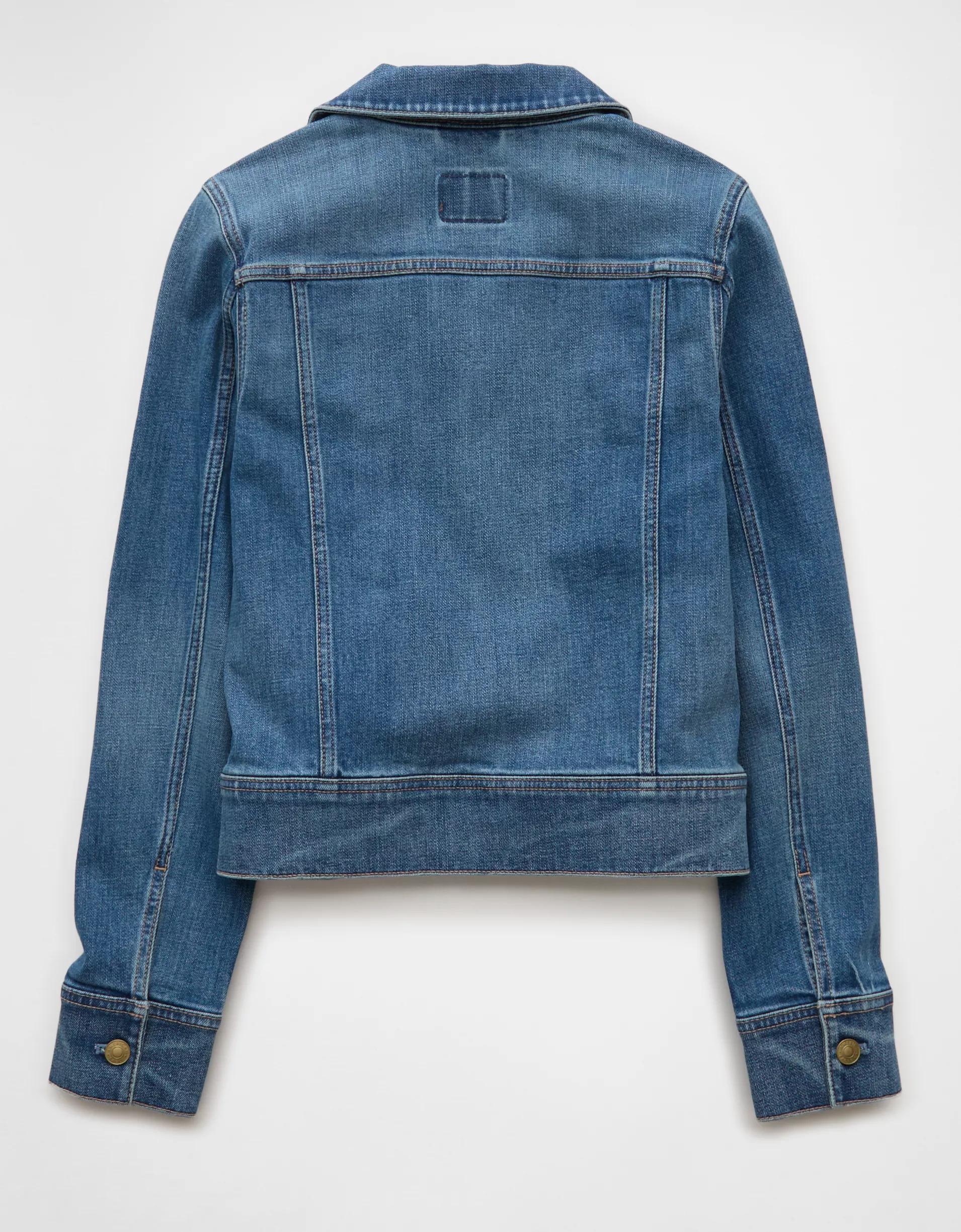 AE Preppy Denim Jacket Product Image