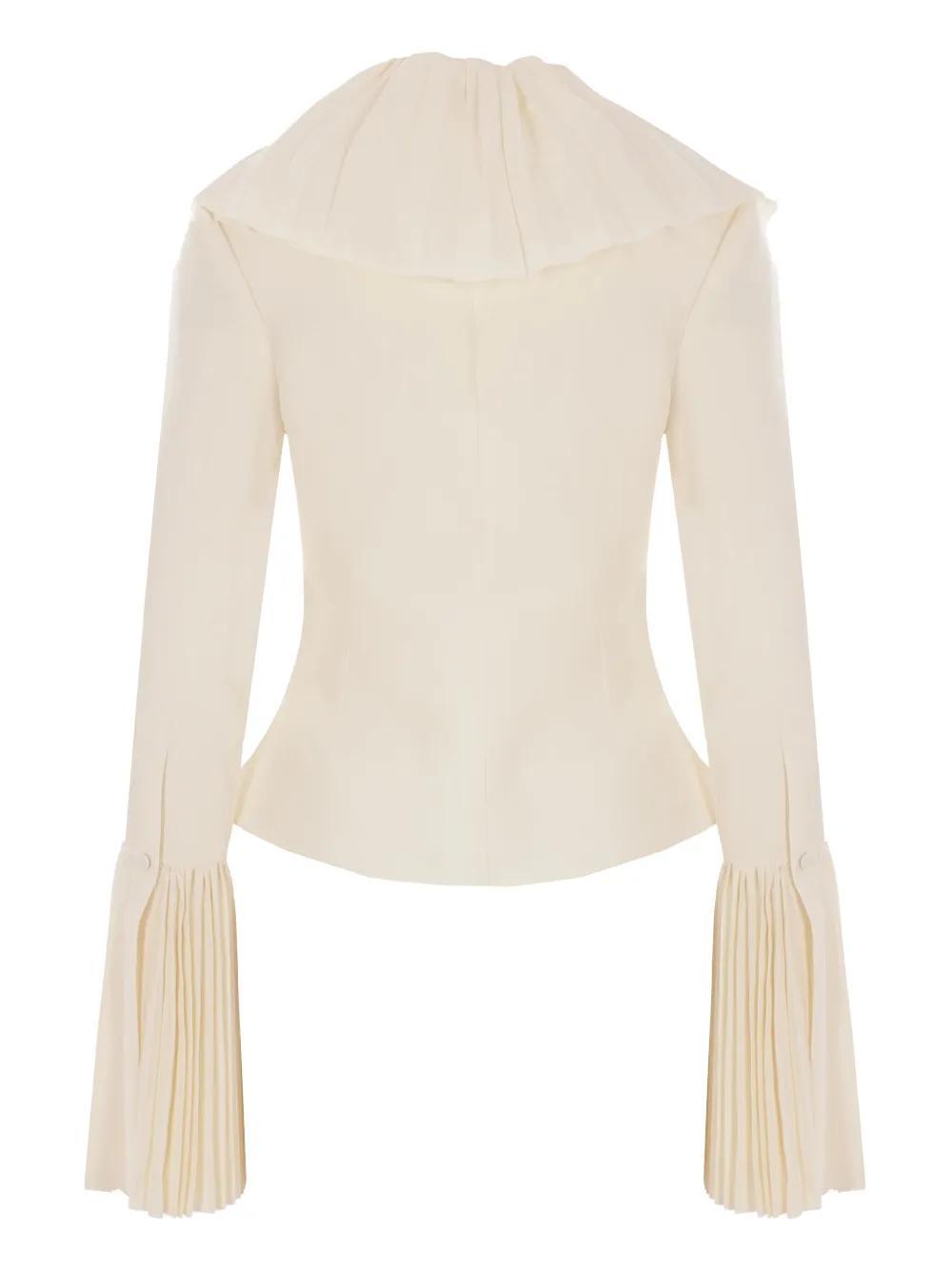 ruffle-detailing blouse  Product Image