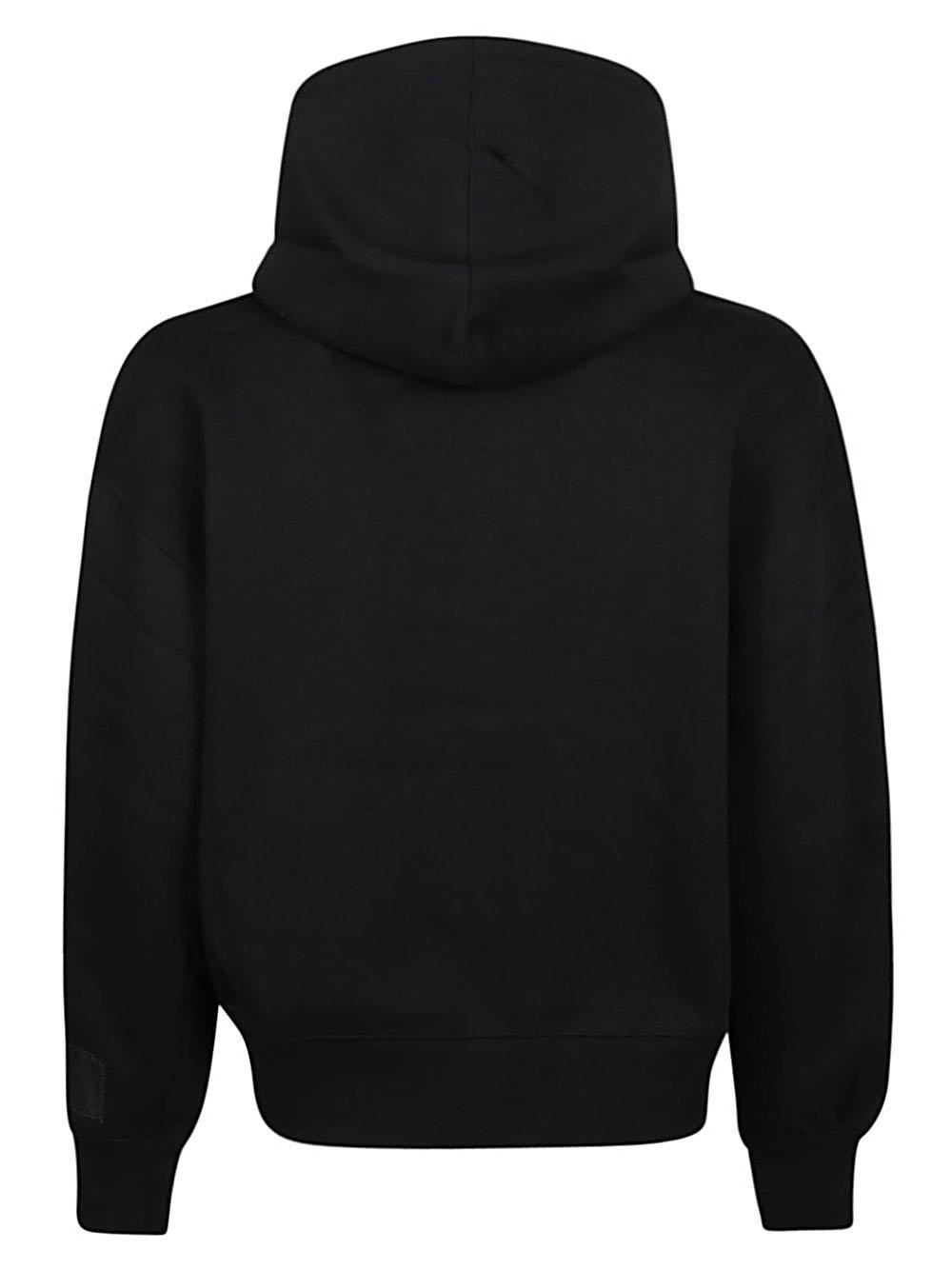 AMI ALEXANDRE MATTIUSSI Sweatshirt With Logo In Black Product Image