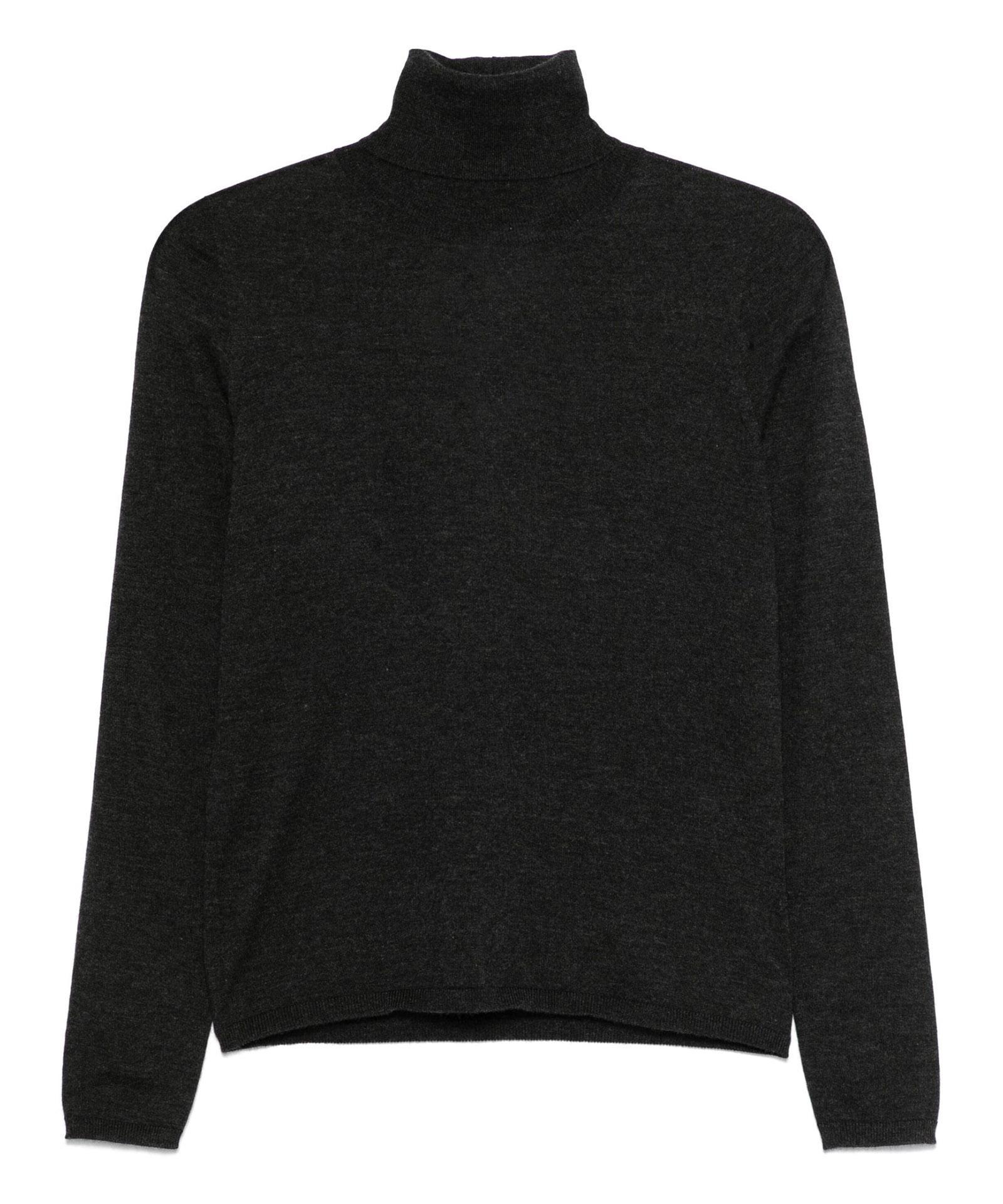 MAX MARA Women's Cashmere Turtle-neck Sweater In Gray Product Image