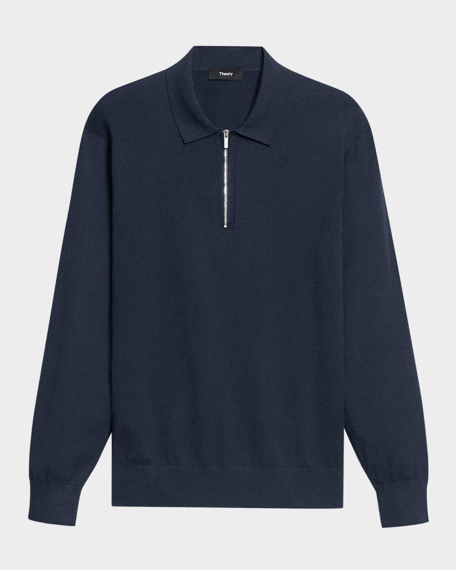 Mens Quilted Zip Bomber Jacket Product Image