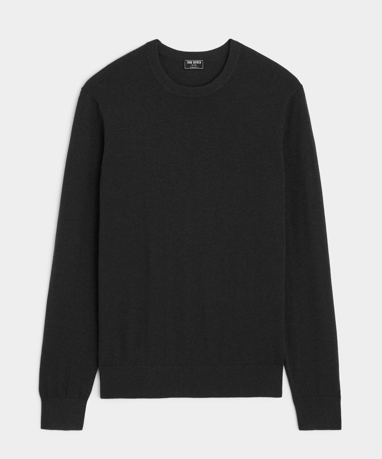 Silk-Cashmere Crewneck Sweater Product Image