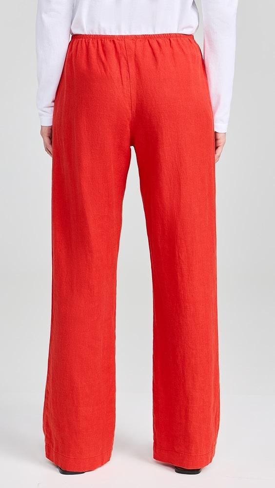 DONNI. The Linen Simple Pants | Shopbop Product Image