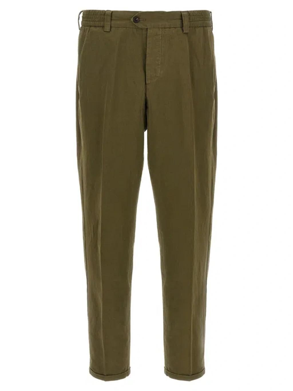 PT TORINO The Rebel Pants In Green Product Image