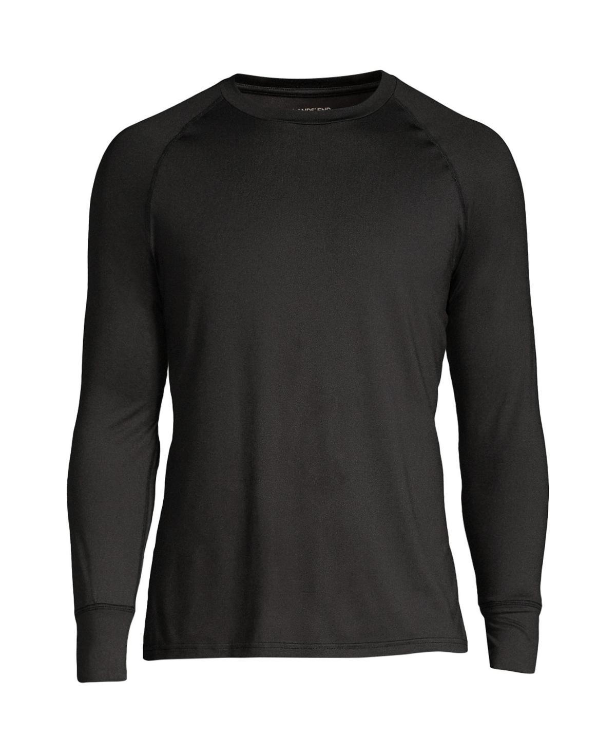 Lands' End Men's Stretch Thermaskin Long Underwear Crew Base Layer Product Image