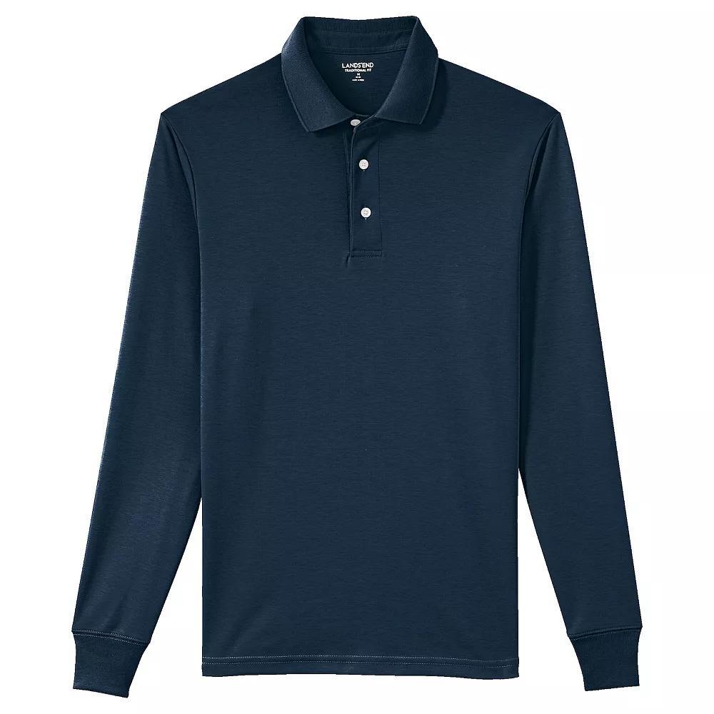 Big & Tall Lands' End Classic-Fit Supima Interlock Polo, Men's,  Product Image