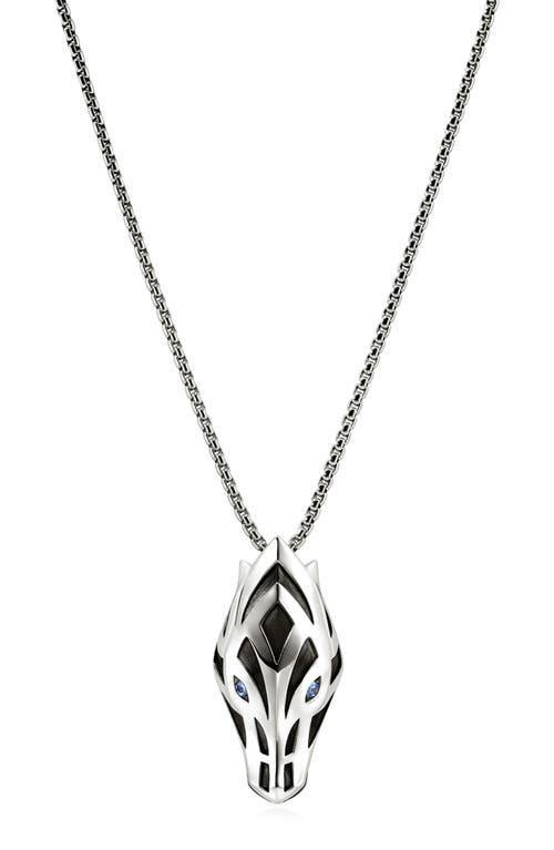 JOHN HARDY Naga Pendant Necklace, Sterling Silver, Blue Sapphire Product Image