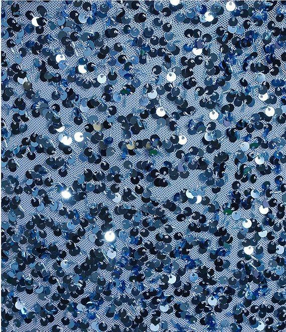 B. Darlin Plus Size Sequin Sleeveless Tie-Back Bodycon Dress Product Image