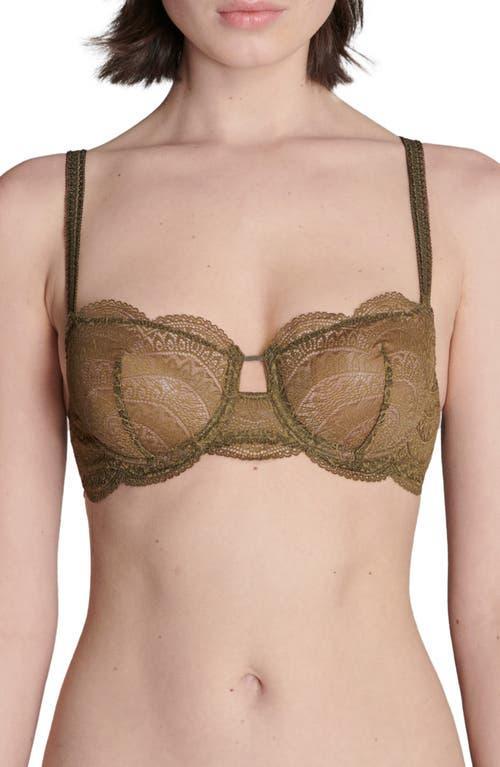 Karma Demi-Cup Convertible Lace Bra Product Image