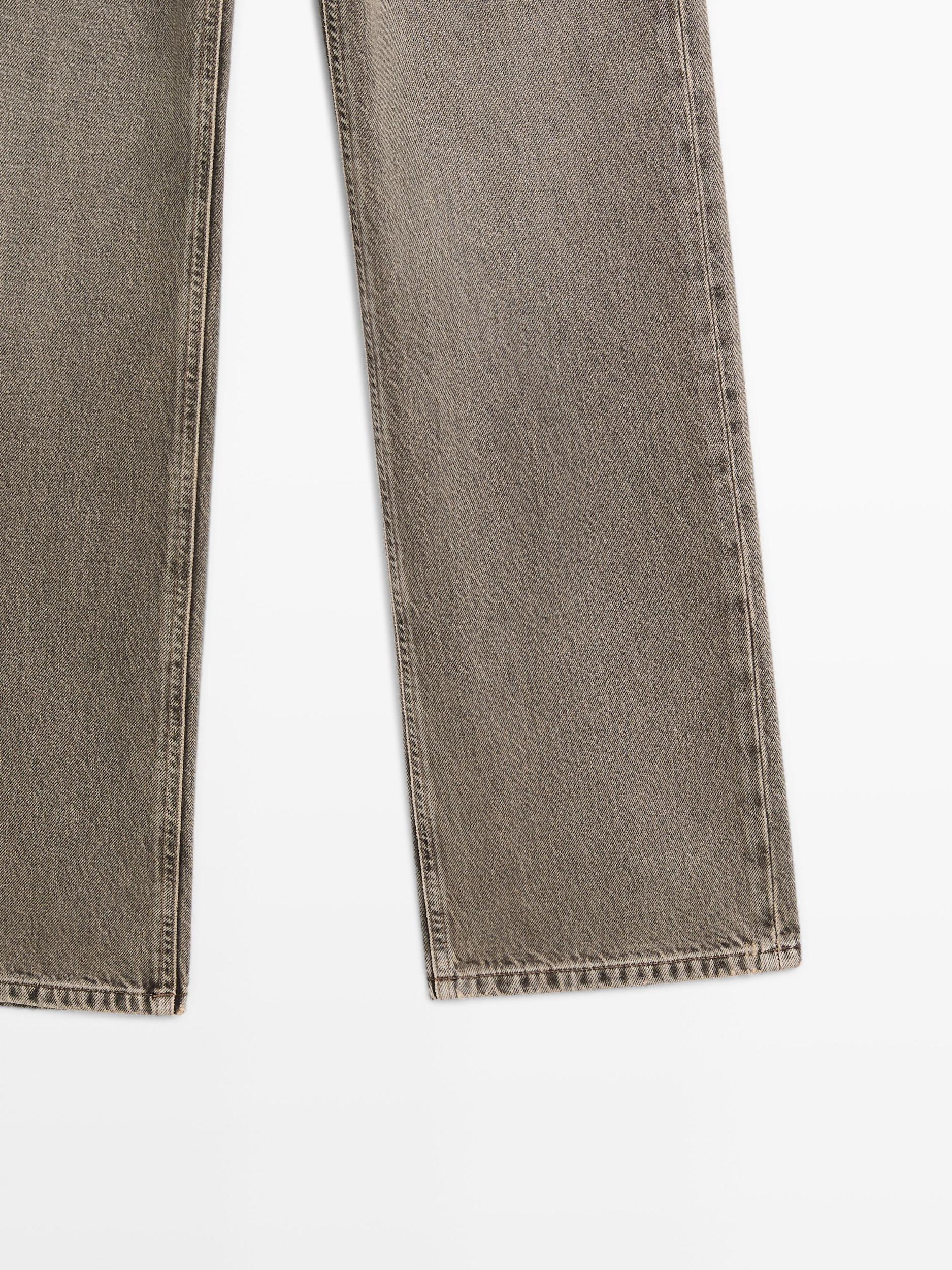 Mid-rise wide-leg jeans Product Image