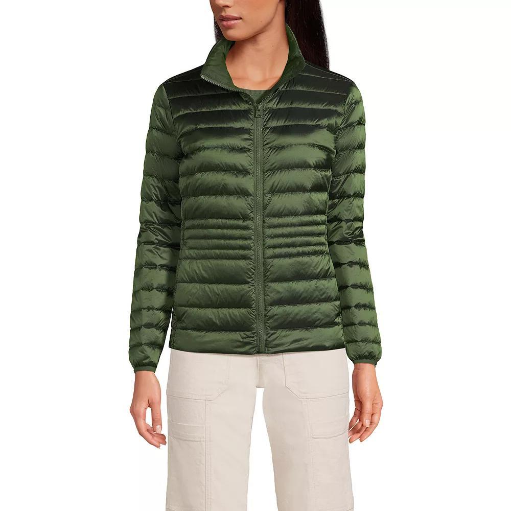 Petite Lands' End Wanderweight Down Puffer Jacket, Women's,  Product Image