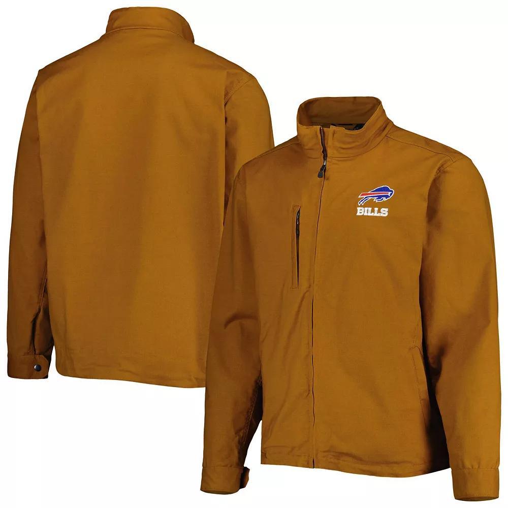 Mens Dunbrooke Tan Buffalo Bills Journey Workwear Tri-Blend Full-Zip Jacket Product Image