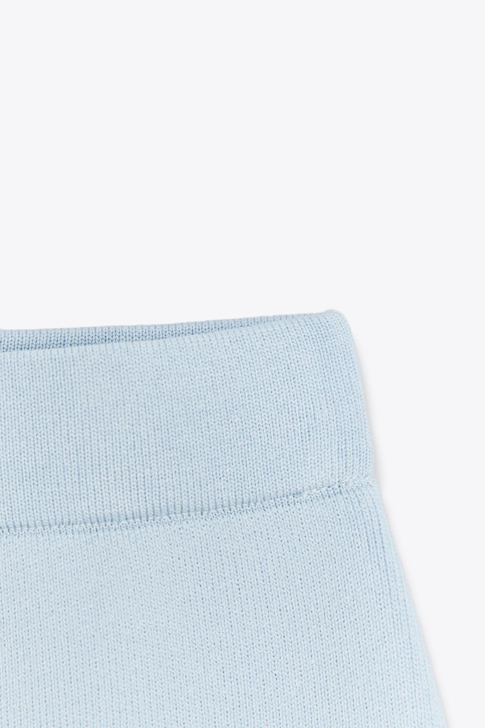 PIPED KNIT MINI SKIRT Product Image