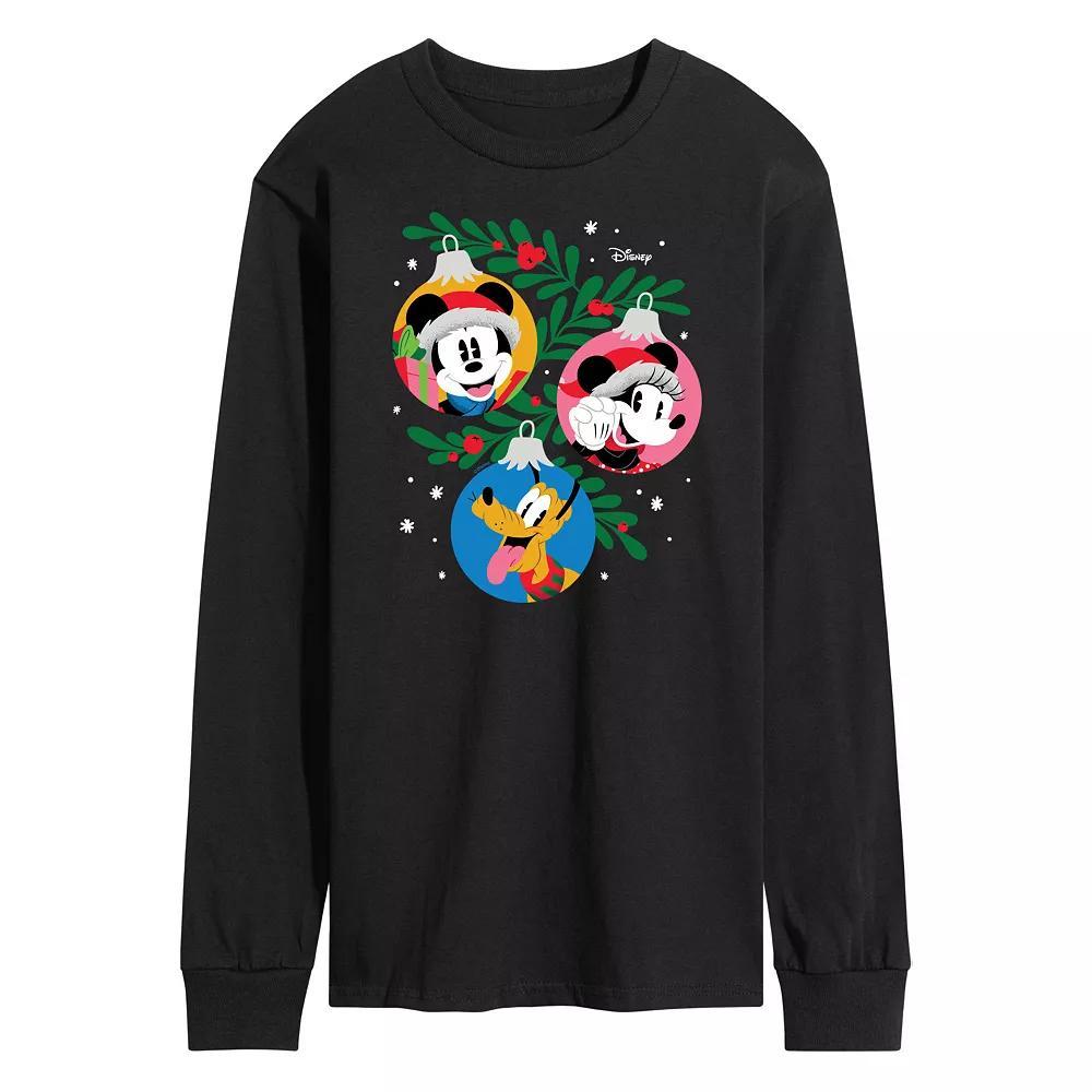 Disney's Mickey Mouse & Friends Men's Long Sleeve Graphic Tee,  Product Image