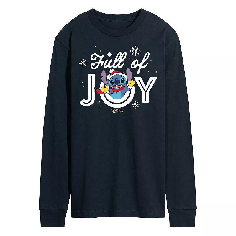 Disney's Lilo & Stitch Full Of Joy Tee, Men's, Size: XXL, Blue Product Image