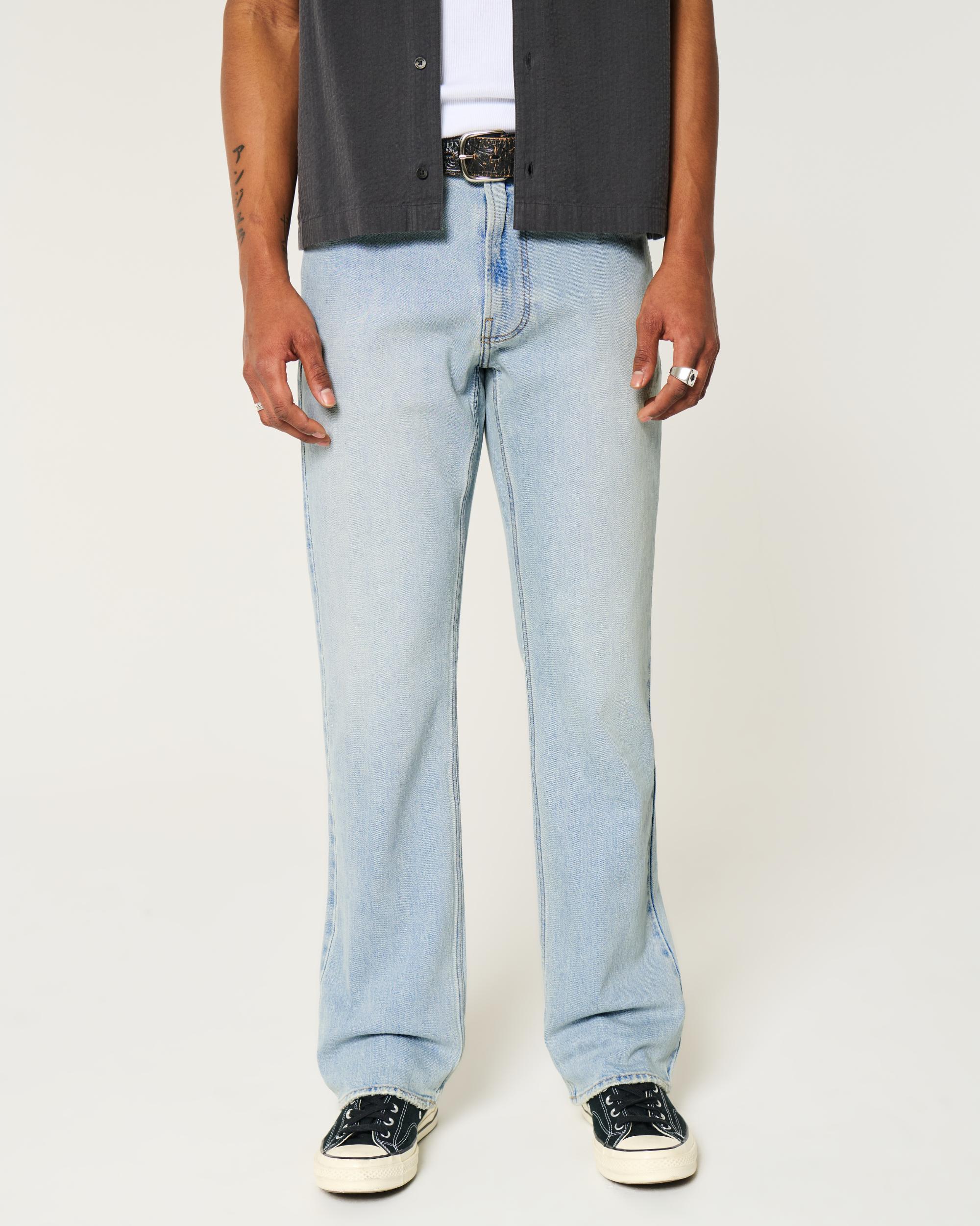 Medium Wash Relaxed Bootcut Jeans Product Image