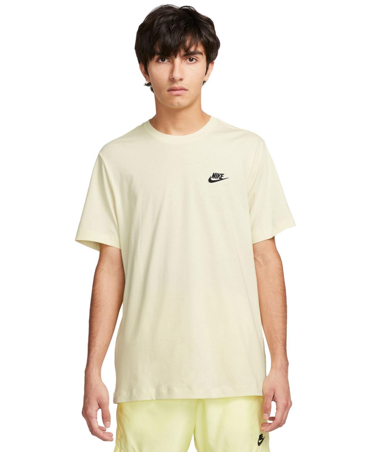 Men's Nike Sportswear Club Tee, Size: XL, Flax Product Image