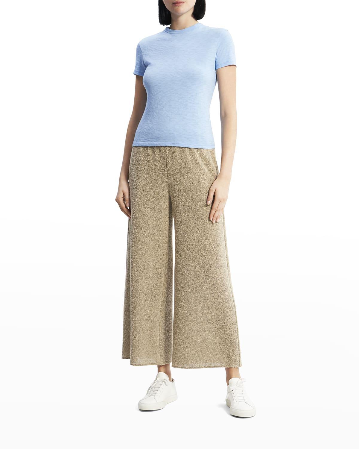 Womens Tiny Tee Fitted Cotton Slub Knit T-Shirt Product Image