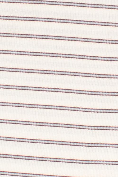Ribbed Striped Tee Product Image