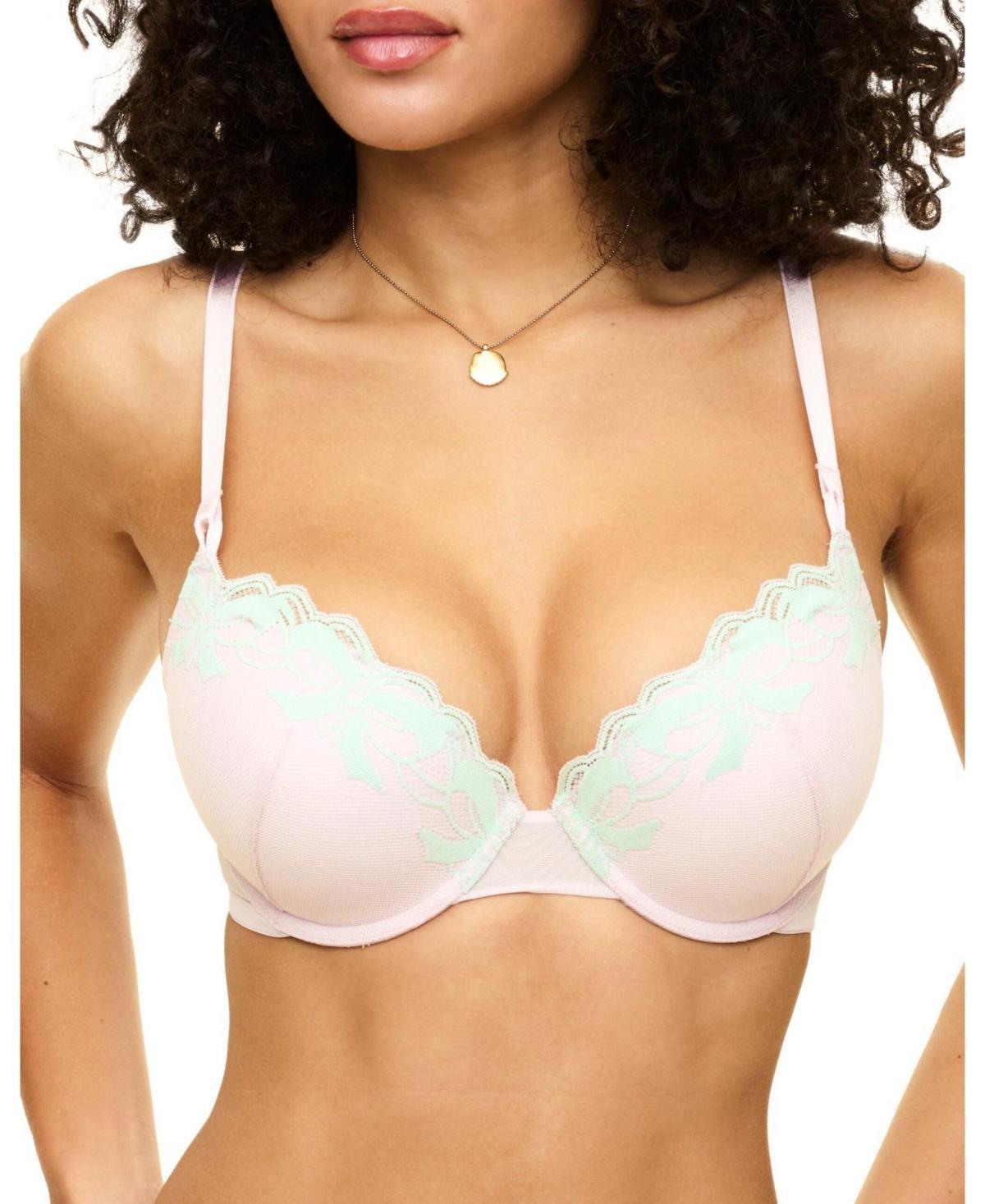 Adore Me Audrina Womens Push Up Plunge Bra Product Image