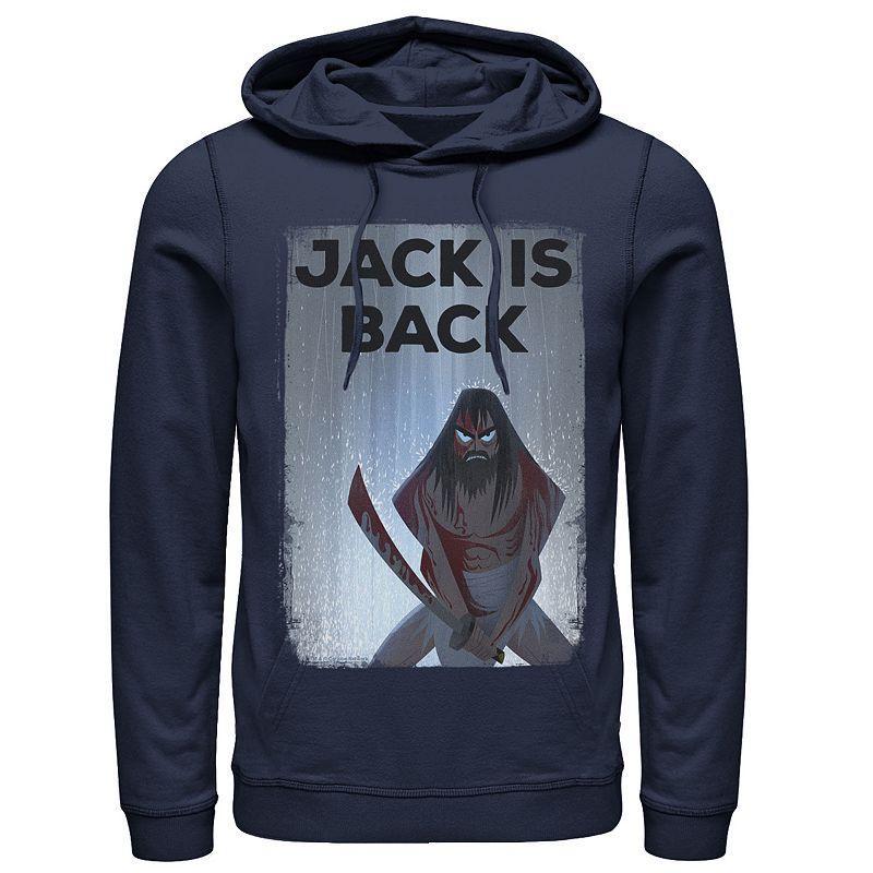 Men's Cartoon Network Samurai Jack The Jack Is Back Rainwaters Hoodie, Size: Medium, Black Product Image