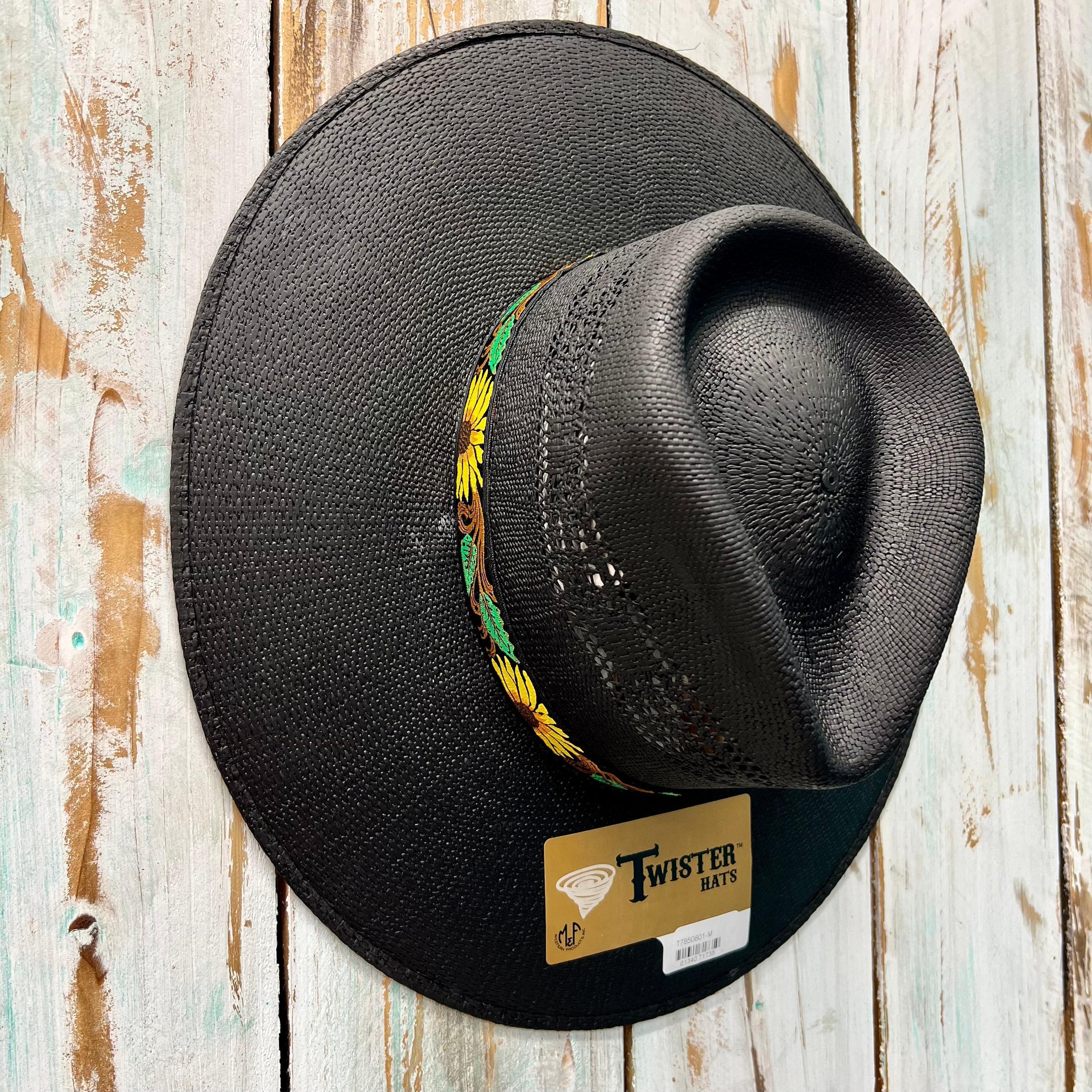 Rolling Around In The Sunflowers Straw Hat Product Image