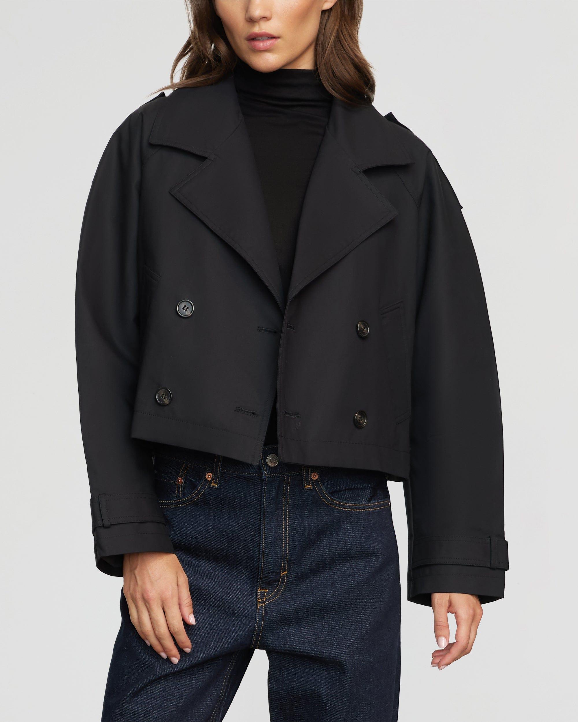 Luca Cropped Trench Jacket Product Image