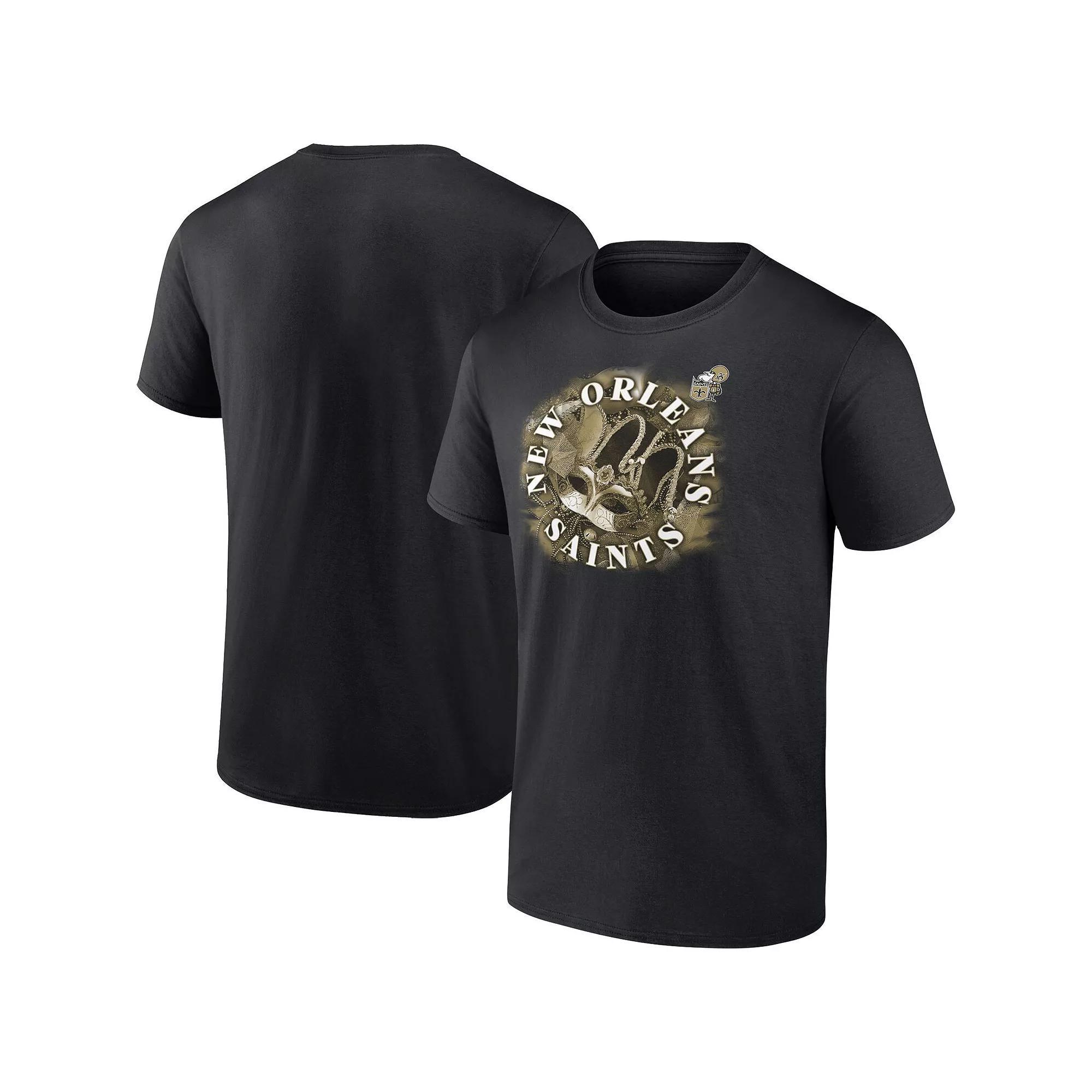 Men's Fanatics Branded Black New Orleans Saints Big & Tall Sporting Chance T-Shirt,  Product Image