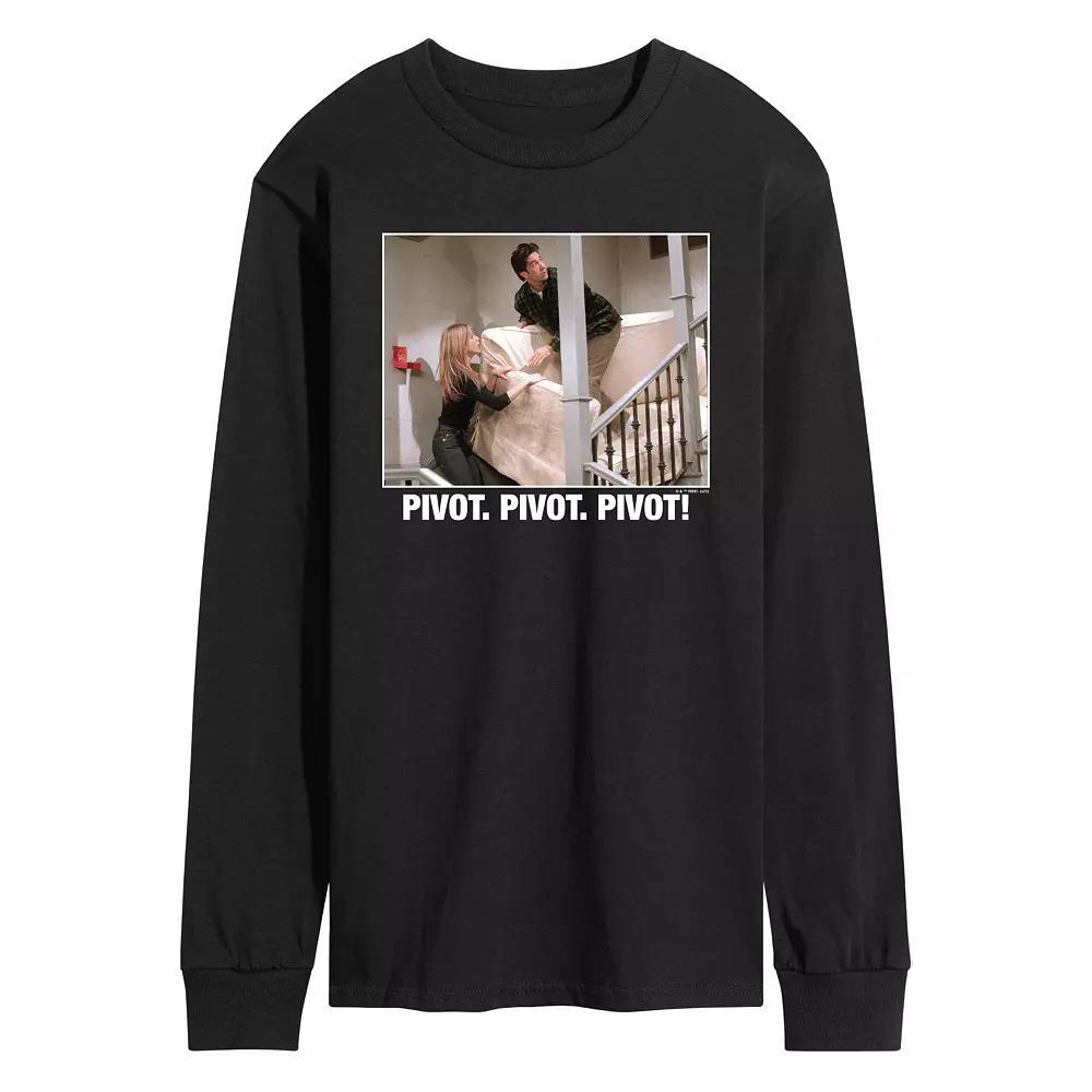 Men's Friends Pivot Long Sleeve Graphic Tee,  Product Image