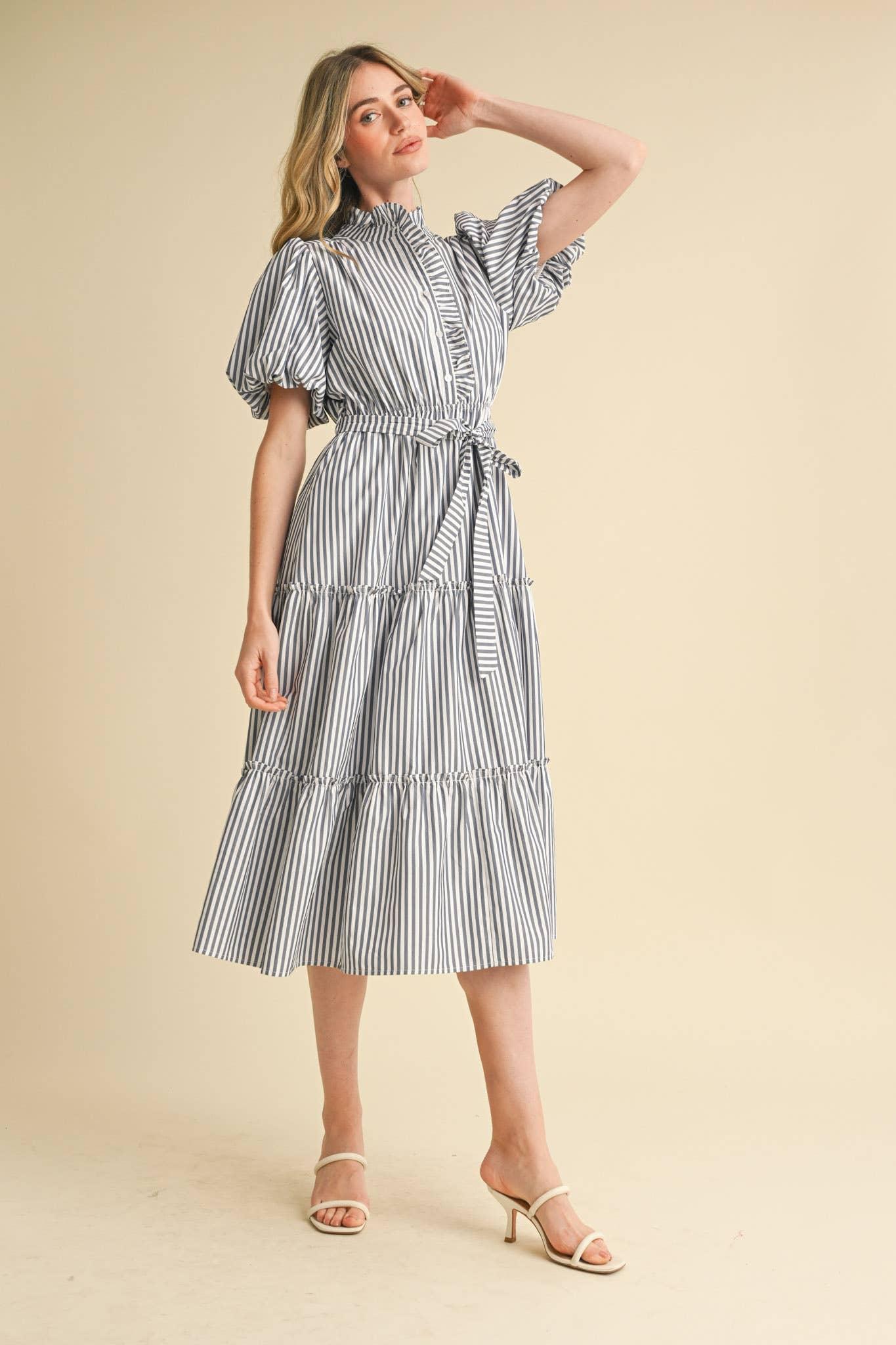 Mimi Ruffle Midi Product Image