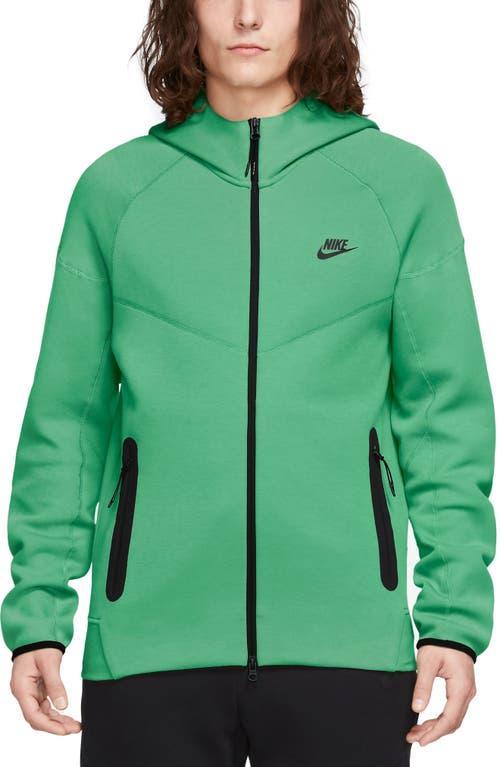 Nike Mens Nike Tech Fleece Full-Zip Hoodie - Mens Birch Heather/Black Product Image