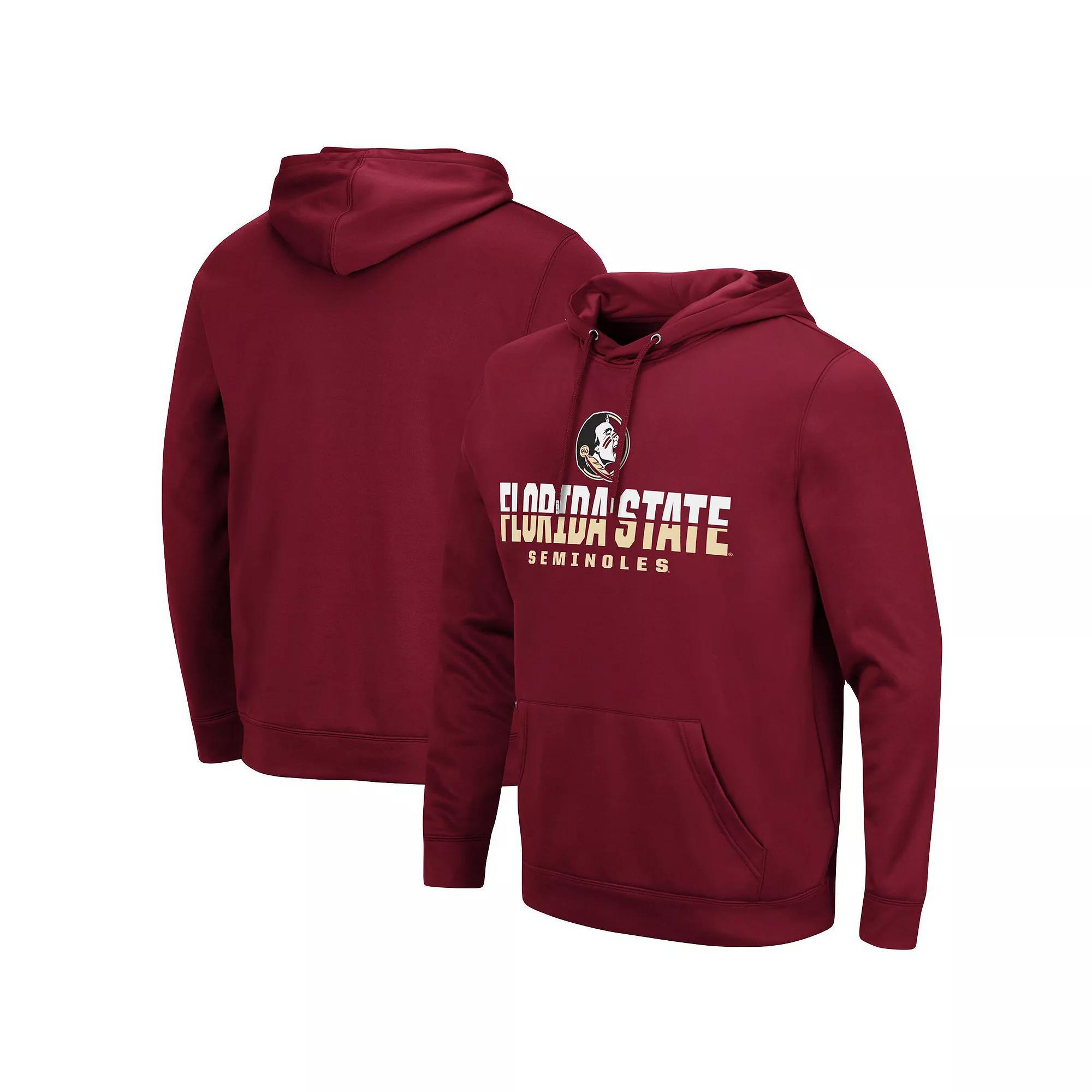 Men's Colosseum Garnet Florida State Seminoles Lantern Pullover Hoodie,  Product Image