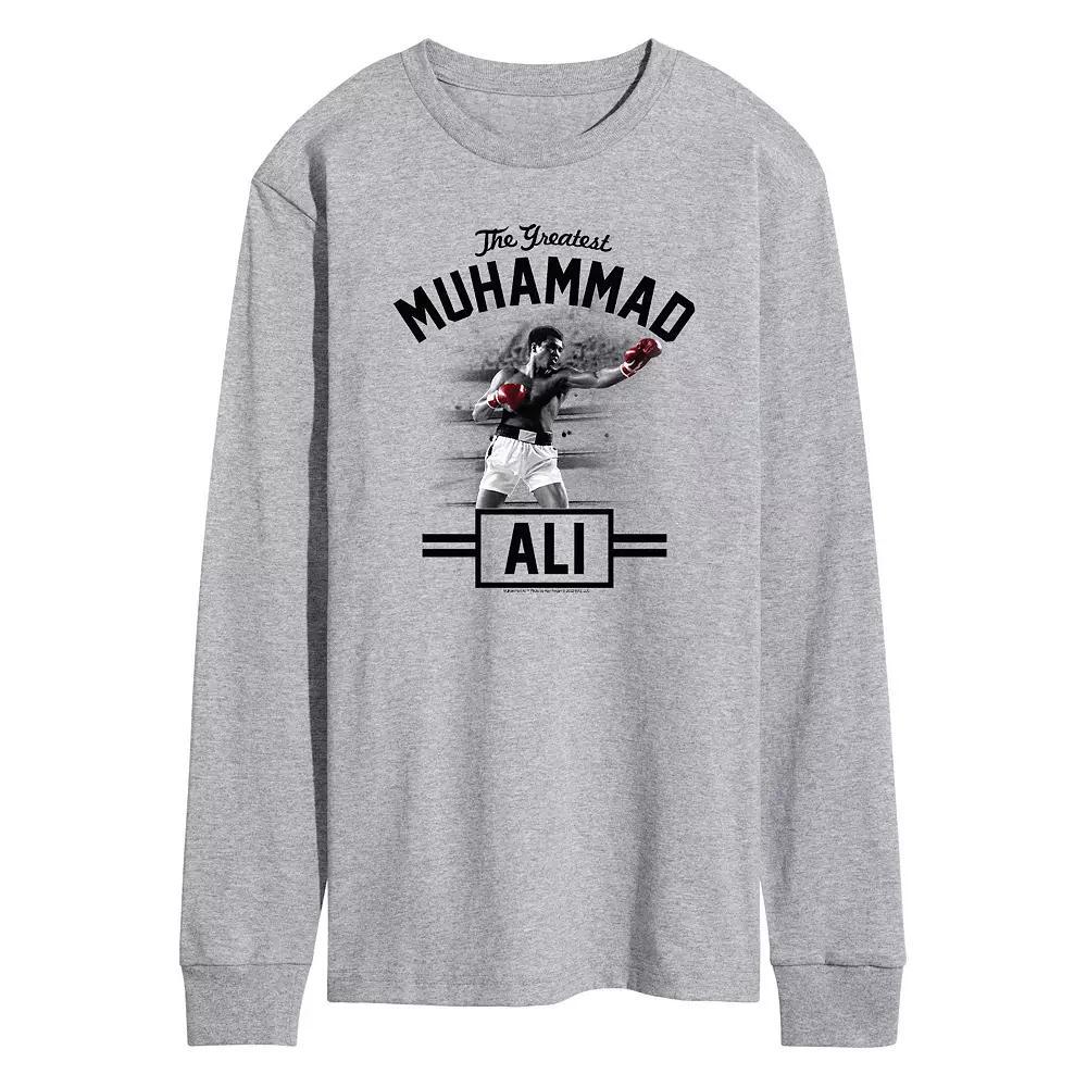 Men's Muhammad Ali Standing Tall Tee, Size: Medium, Gray Product Image