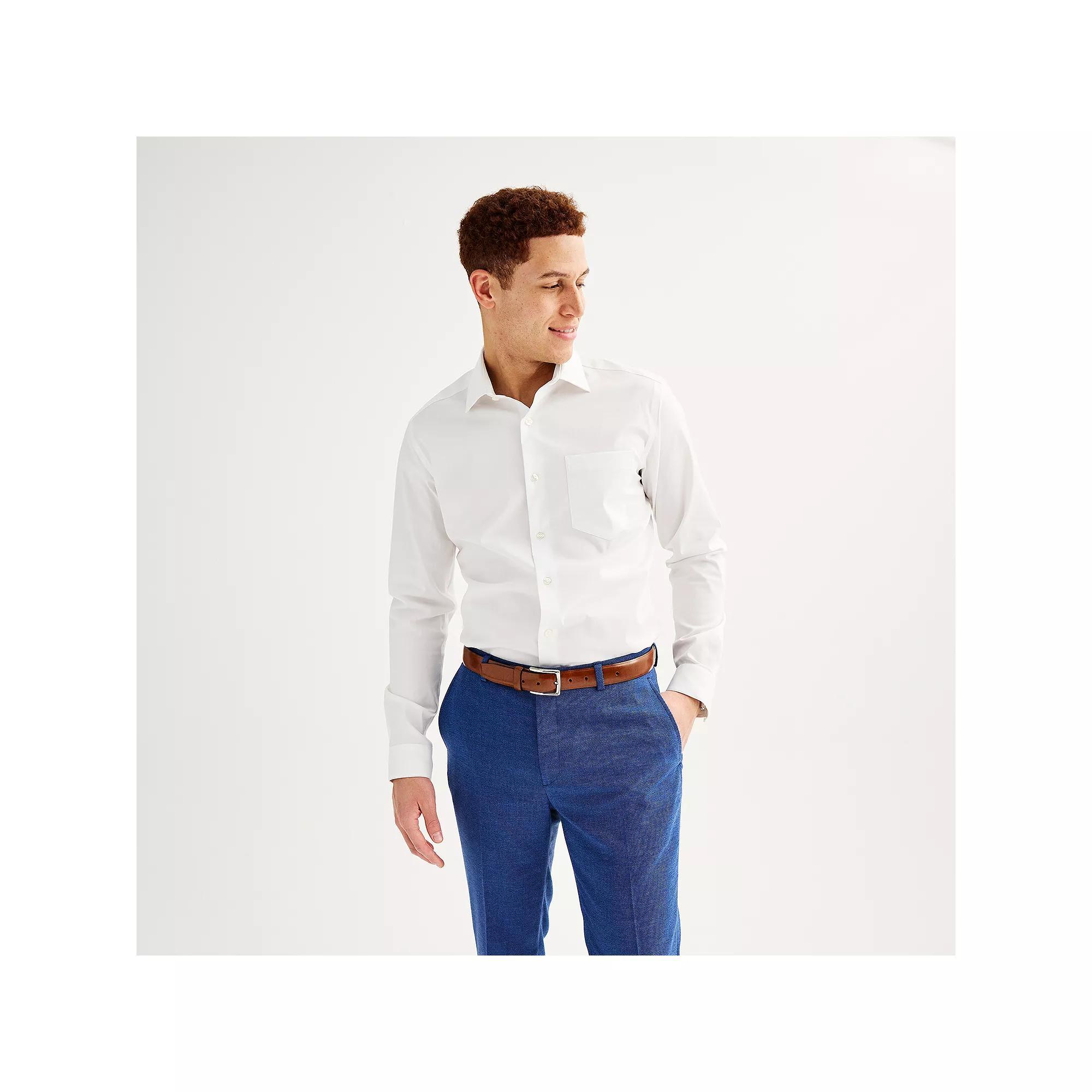 Men's Apt. 9® Regular-Fit Wrinkle Free Dress Shirt,  Product Image