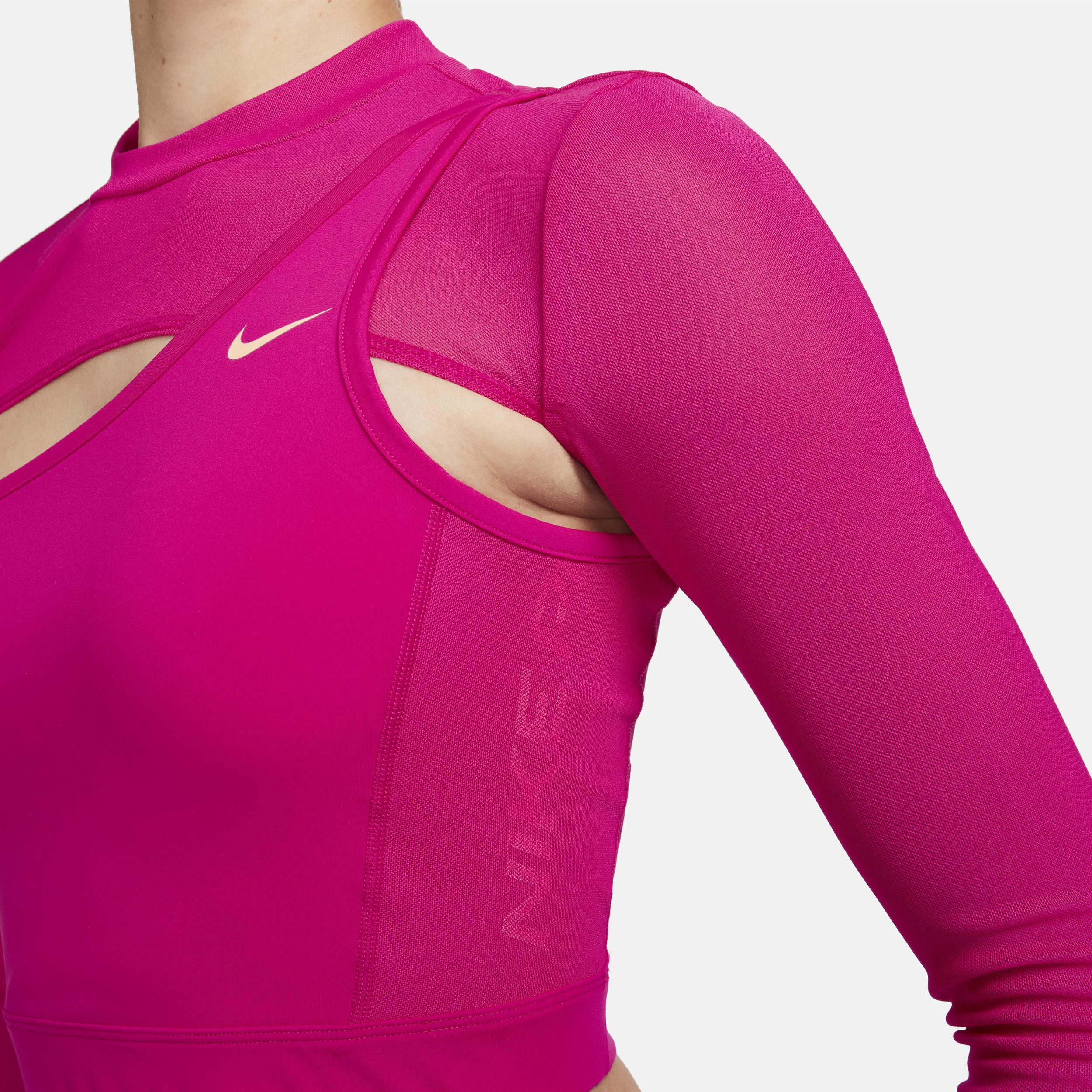 Women's Nike Pro Long-Sleeve Cropped Top Product Image